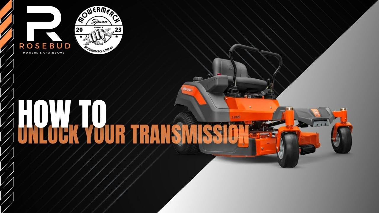 How To Unlock Your Mower s Transmission Mowtech s Step by Step Guide YouTube