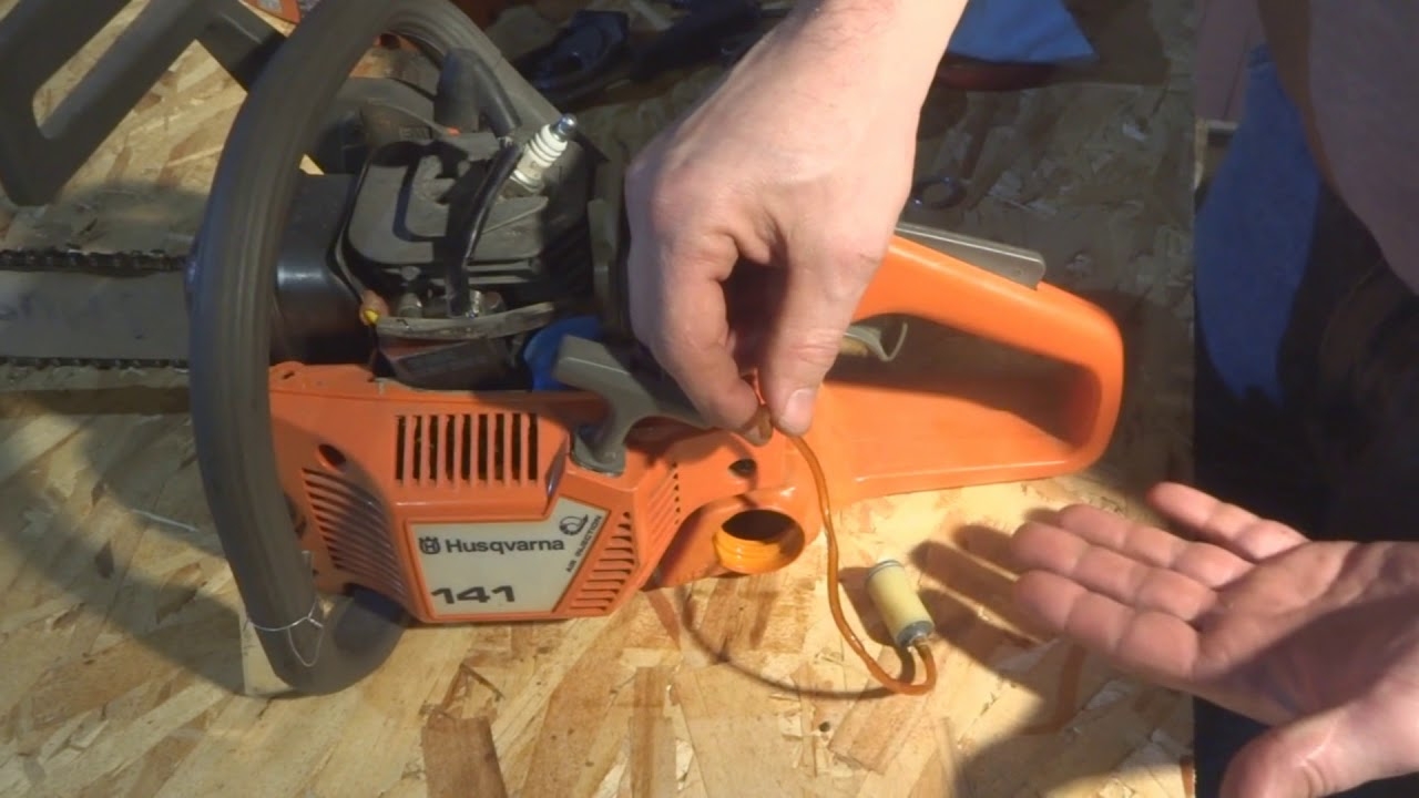Husqvarna 137 141 Chainsaw Part 3 Fuel Line Replacement YouTube