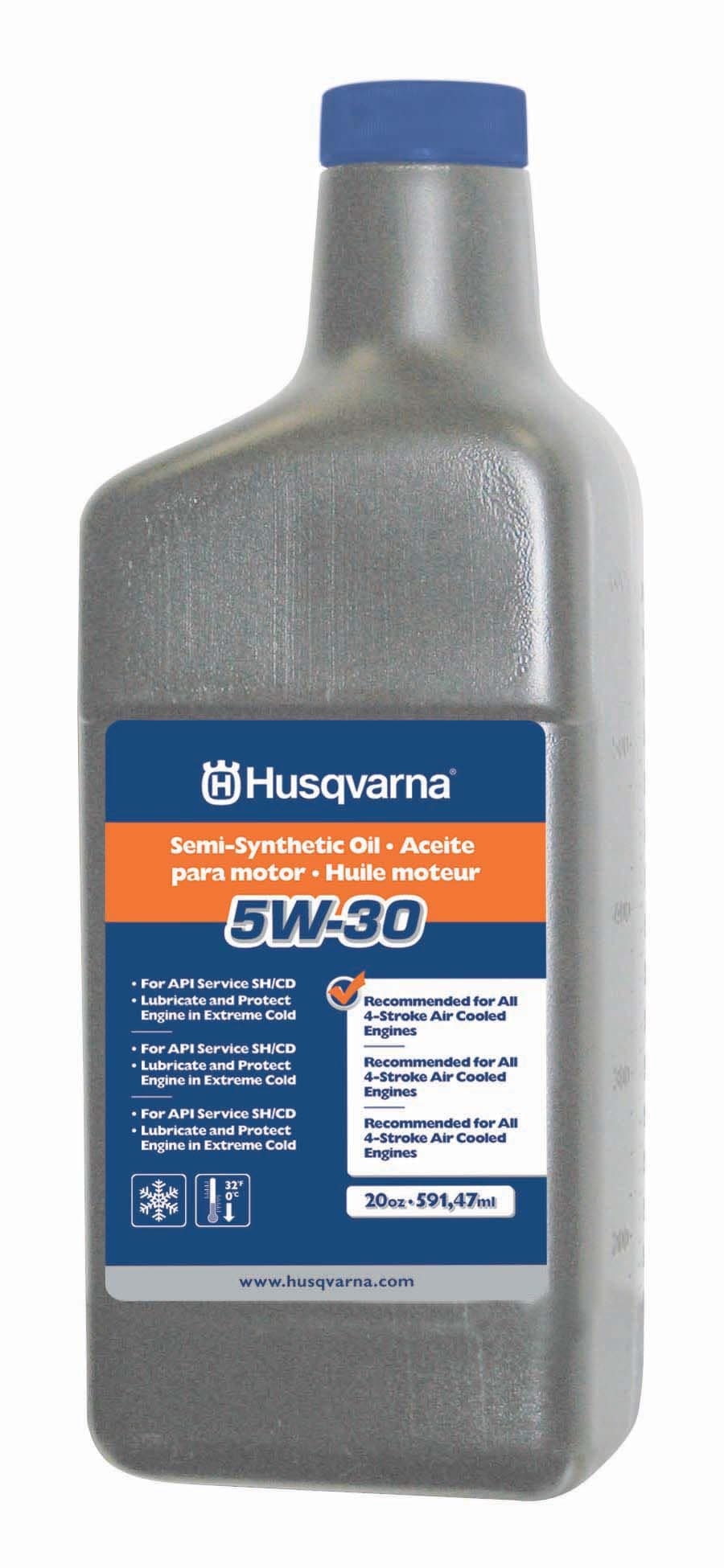 Husqvarna 20 oz 4 cycle Engines 5w 30 Synthetic Blend Engine Oil 585282601 At Lowes