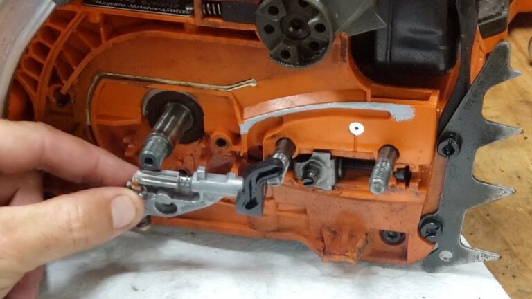 Husqvarna 350 Chainsaw Oil Pump Modification For Increased Flow YouTube