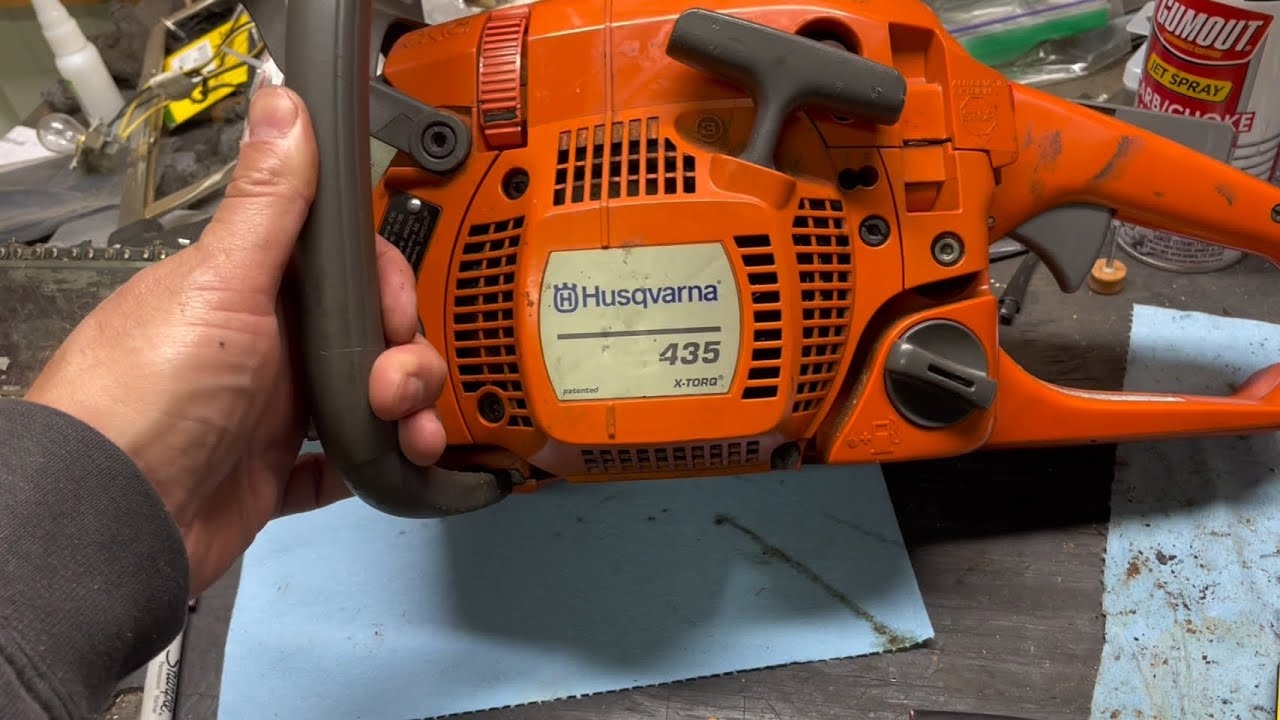 Husqvarna 435 Install Chain YouTube