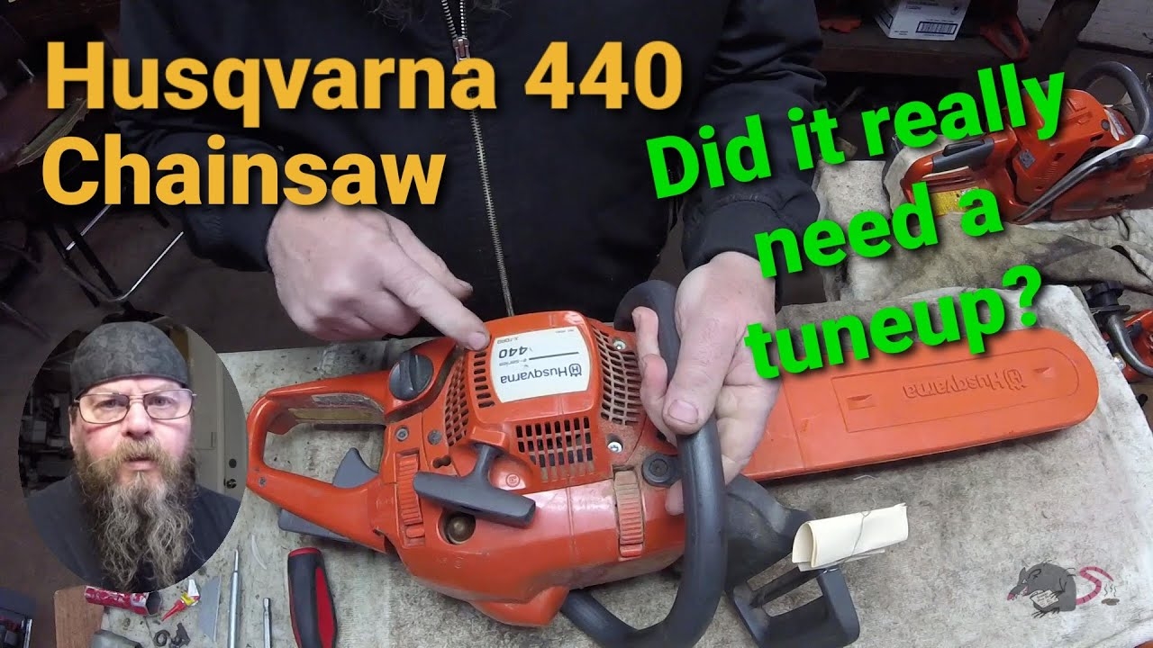 Husqvarna 440 Chainsaw Tune Up er No YouTube