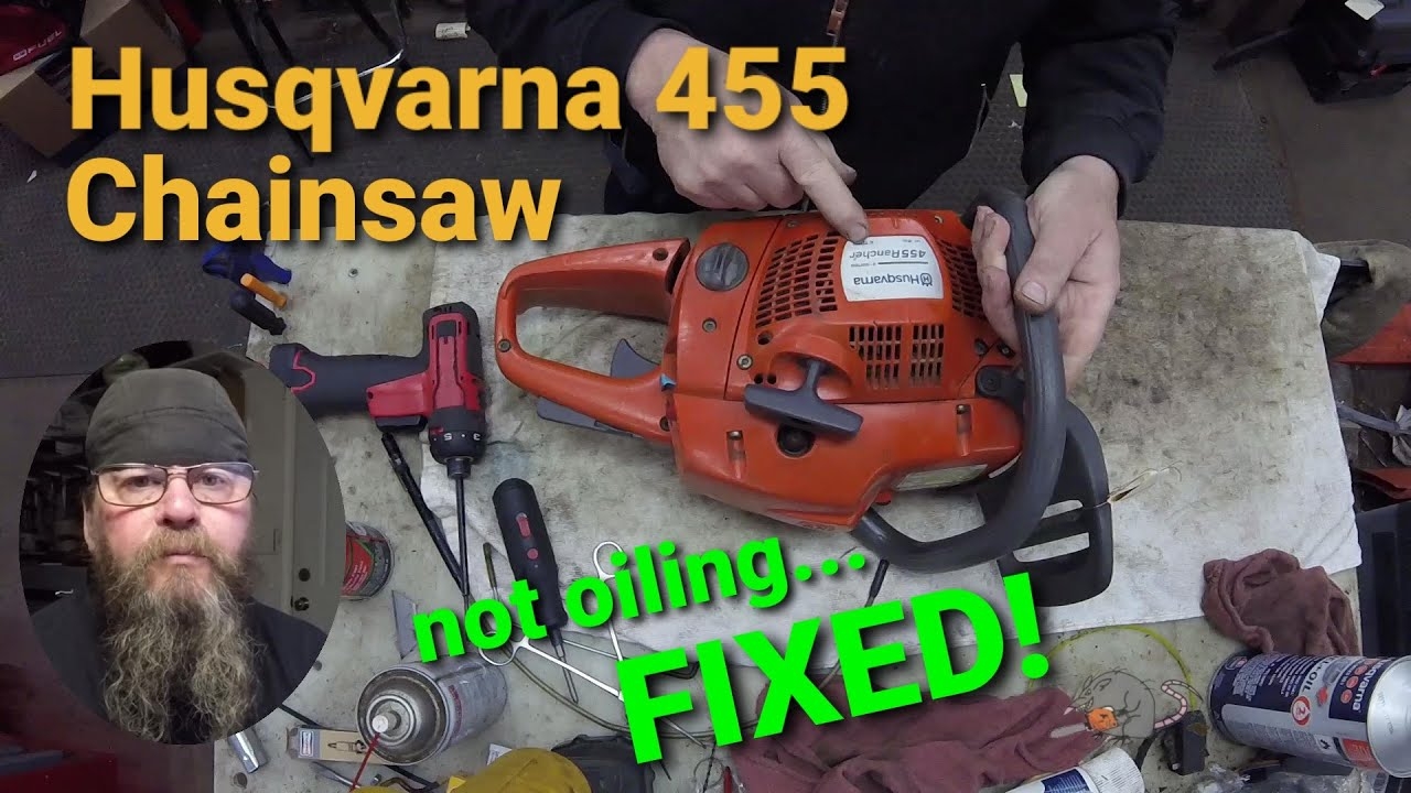 husqvarna chainsaw 455 rancher problems
