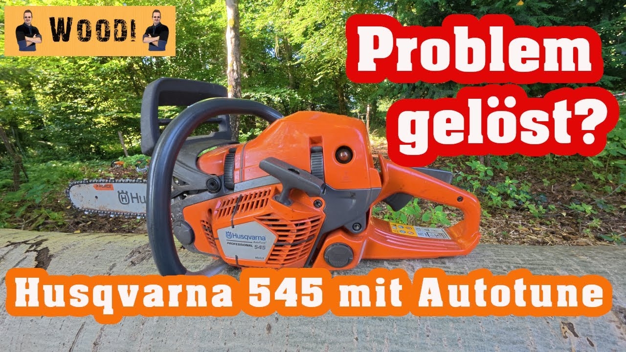 Husqvarna 545 Mark 2 With Autotune Problem Solved YouTube