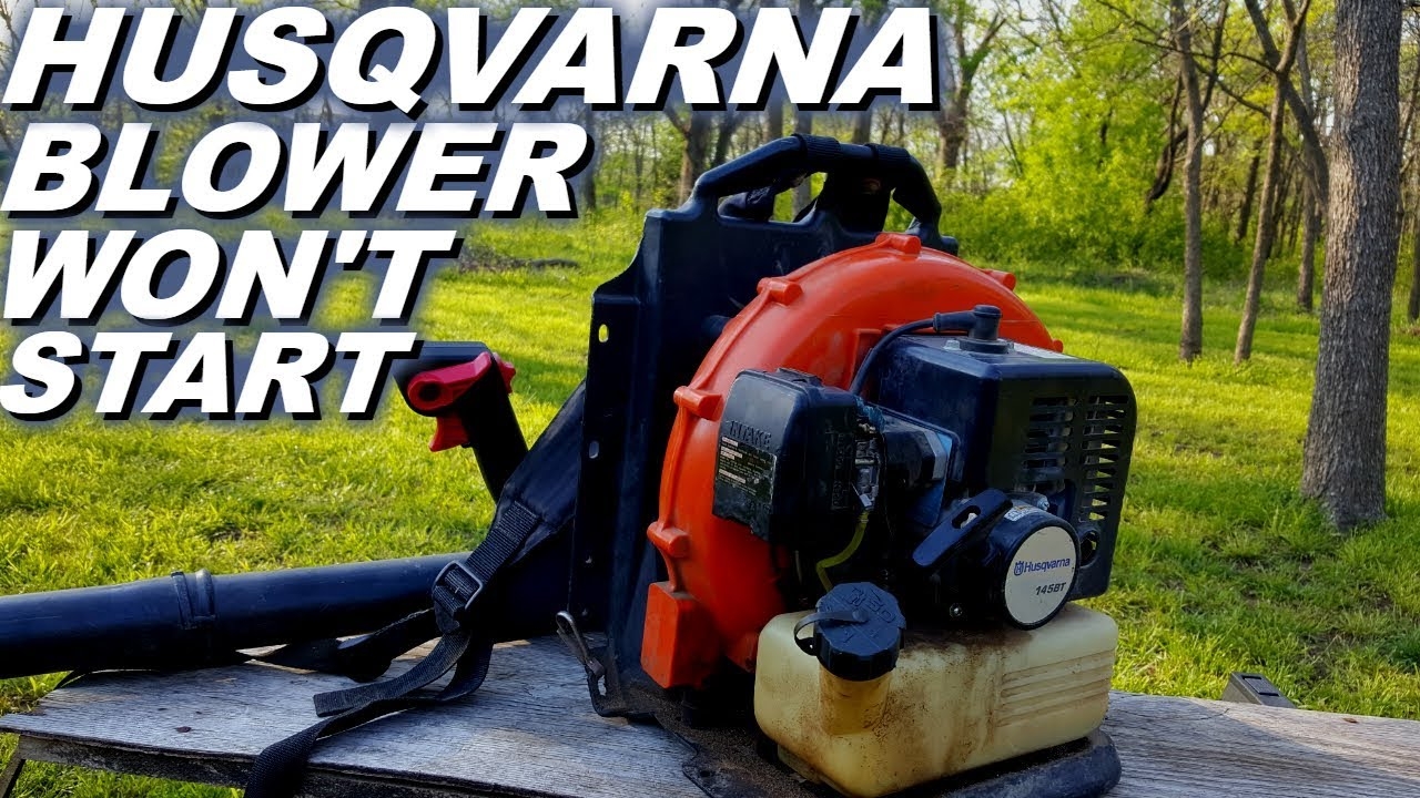 Husqvarna Backpack Blower Won t Start Fuel Issue YouTube