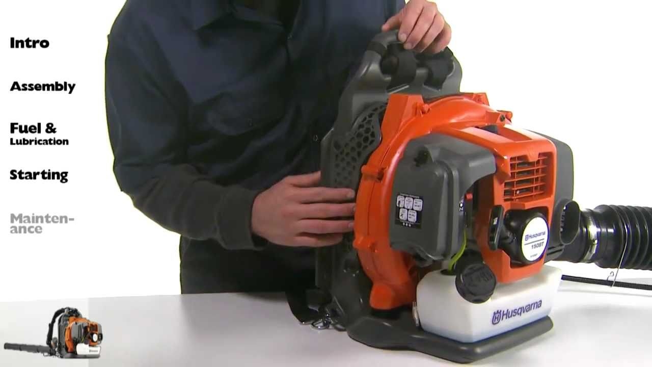Husqvarna Backpack Blowers Maintenance YouTube