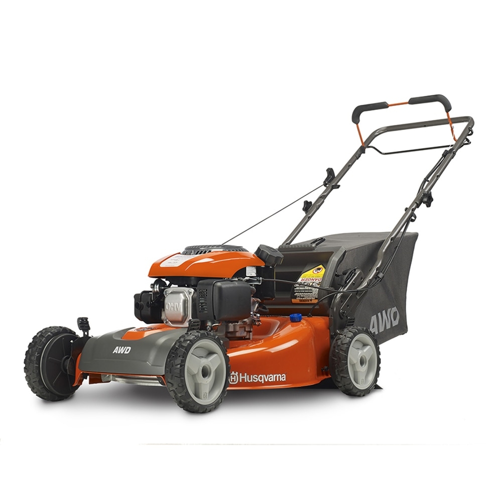 Husqvarna HU675AWD 149 cc 22 in Self Propelled Gas Lawn Mower With Kohler Engine In The Gas Push Lawn Mowers Department At Lowes