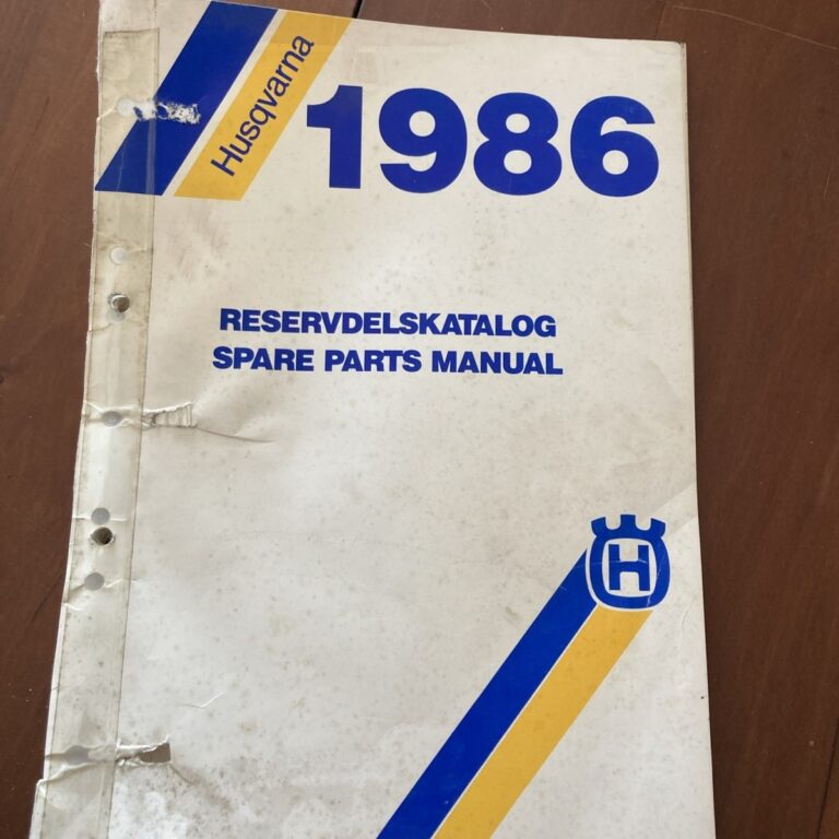 Husqvarna Motorcycle Engine 125 240 250 400 500 HVA Parts Catalog List EBay