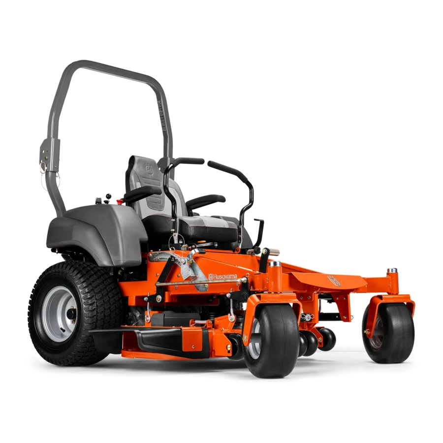 Husqvarna MZ54 Zero Turn Lawn Mower Manual ManualsLib