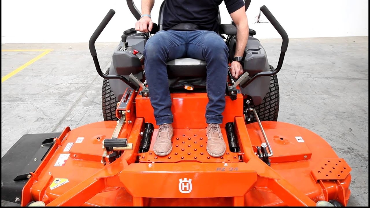 Husqvarna Park Brake YouTube