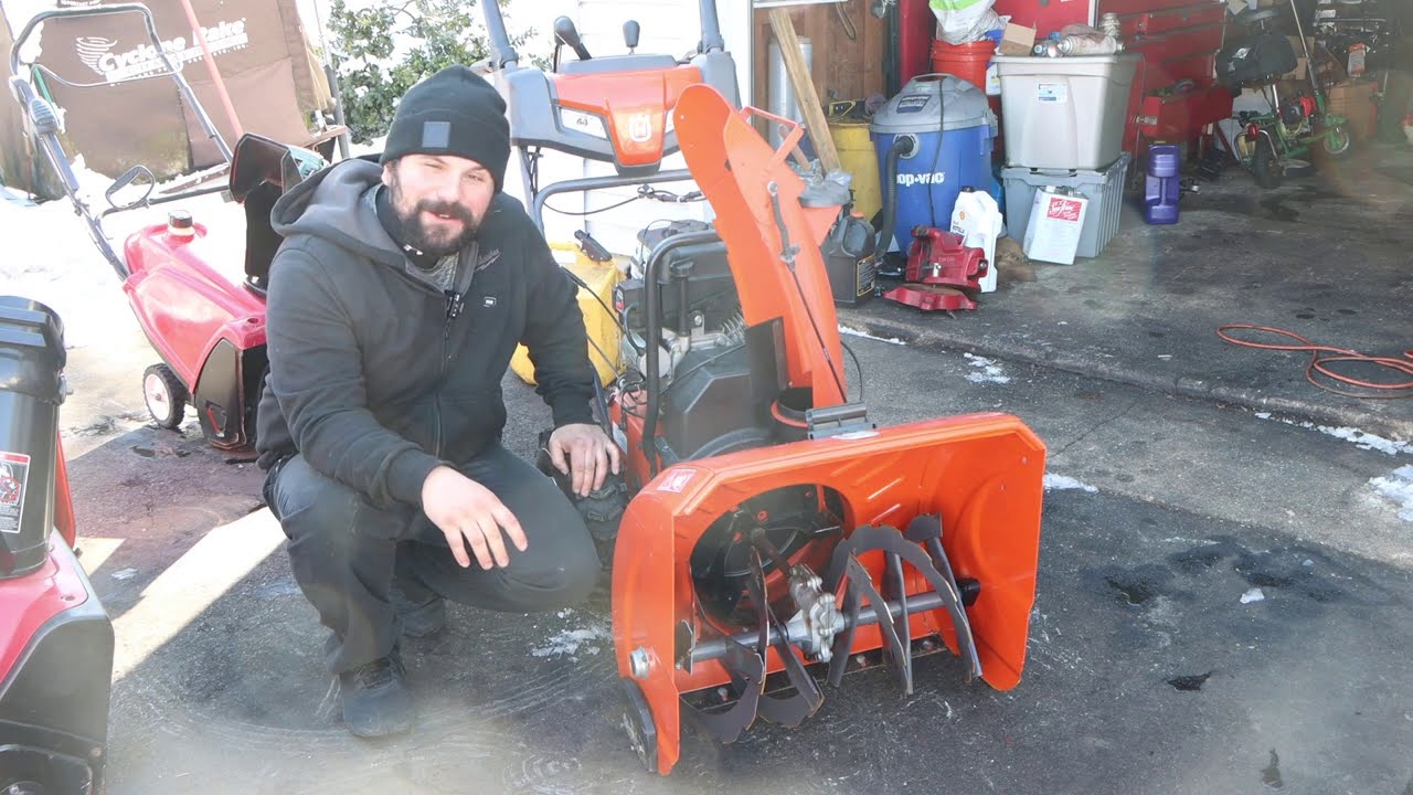 Husqvarna Snow Blower Doesn t Blow Snow Augers Spin But NOT The Impeller HOW TO FIX YouTube