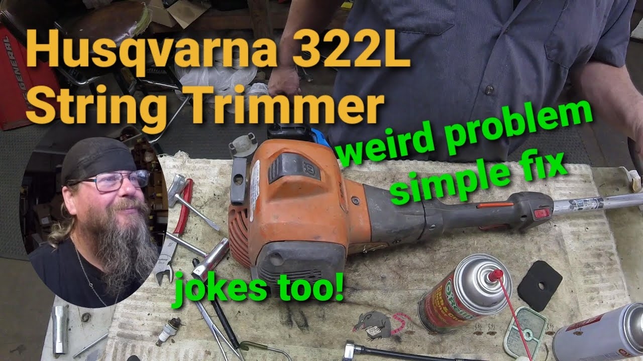 Husqvarna Trimmer With A Weird Problem YouTube