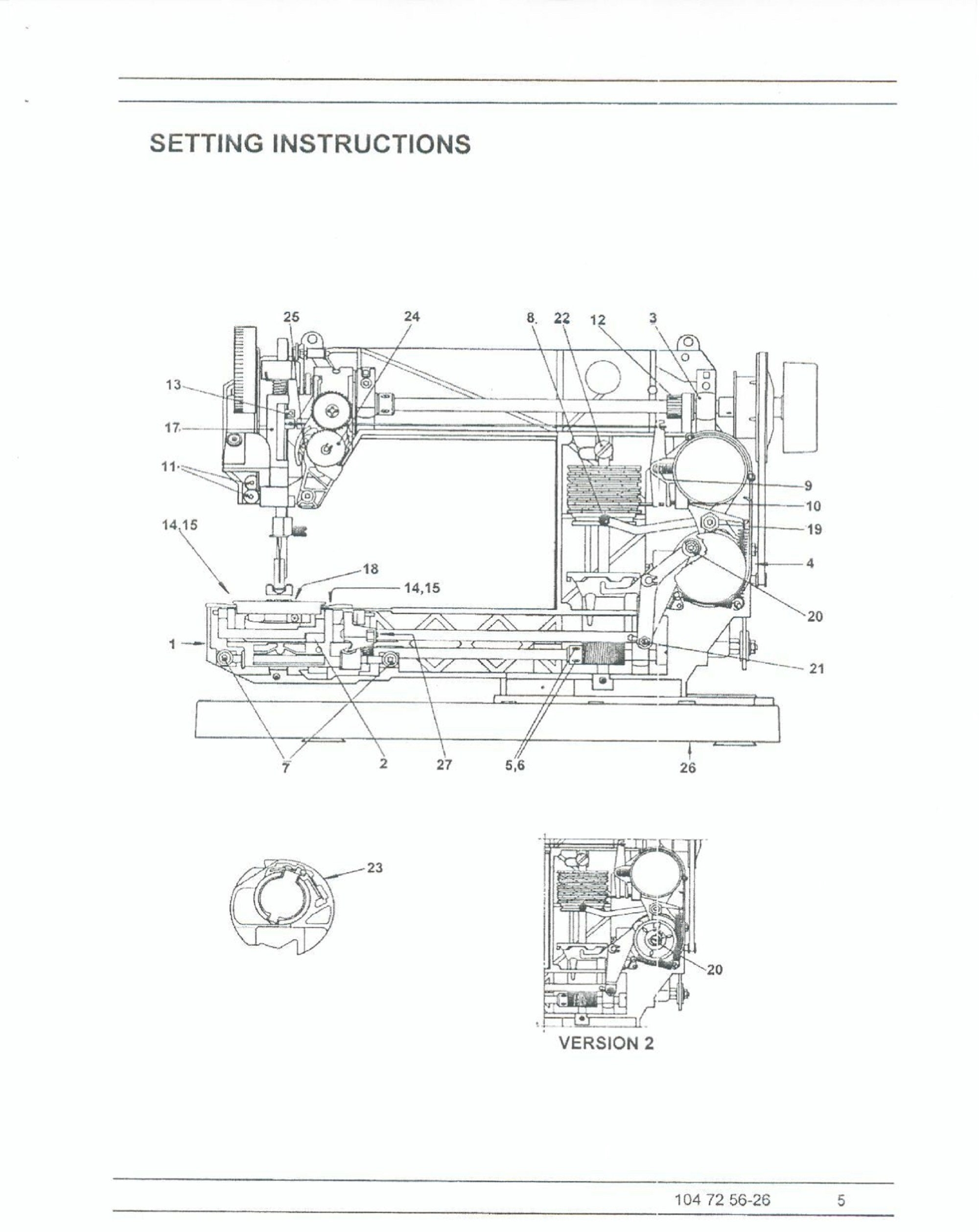 Husqvarna Viking Mechanical Sewing Machine Service Repair Manual 100 200 300 Series How To Set Timing Tension Balance Buttonhole Stitches Etsy