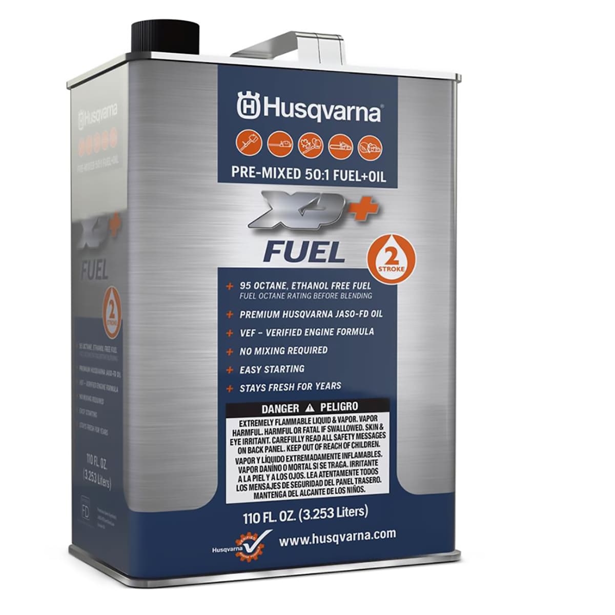 Husqvarna XP 110 fl Oz 50 1 Ethanol Free Pre blended 2 cycle Fuel In The Power Equipment Fuel Department At Lowes