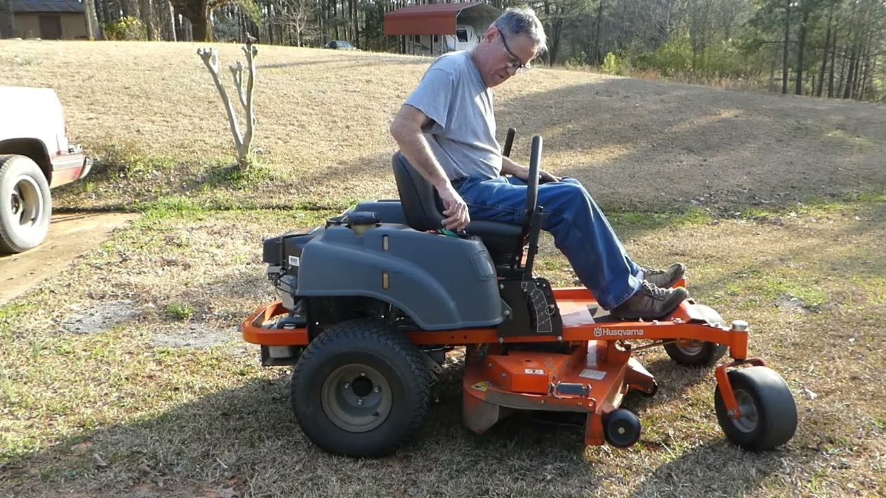 Husqvarna Zero Turn Lawnmower Repair Hydro Gear Drive YouTube