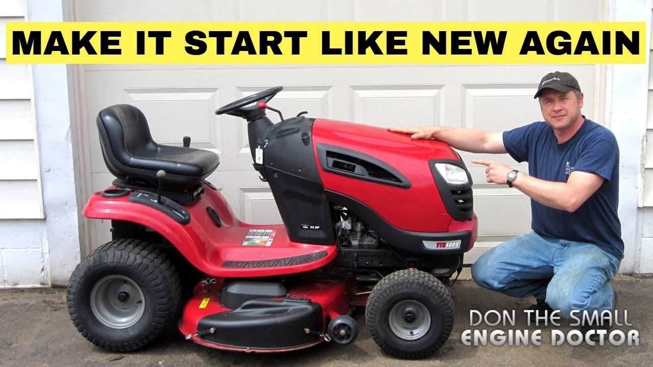 Lawn Tractor Won t Start Try This Easy Free Fix YouTube