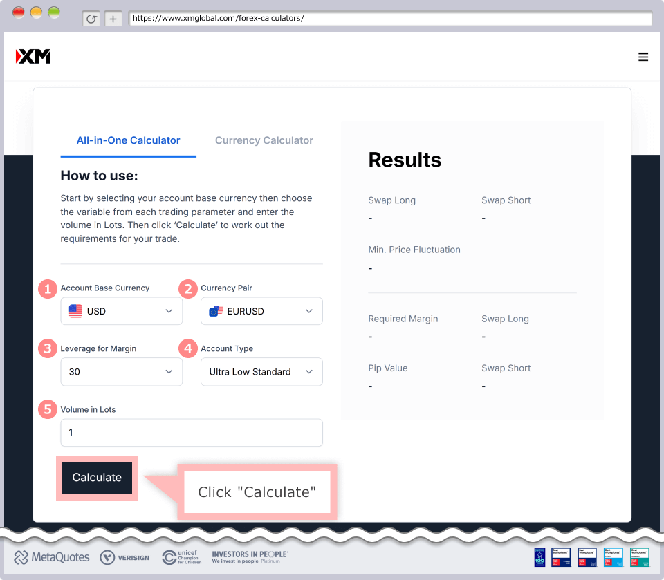 List Of Margin Of XM And How To Calculate XM 