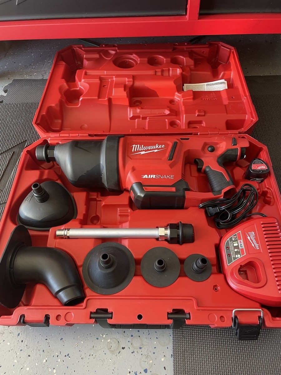 Milwaukee M12 Drain Cleaning Air Gun Kit 2572B 21 For Sale Online EBay
