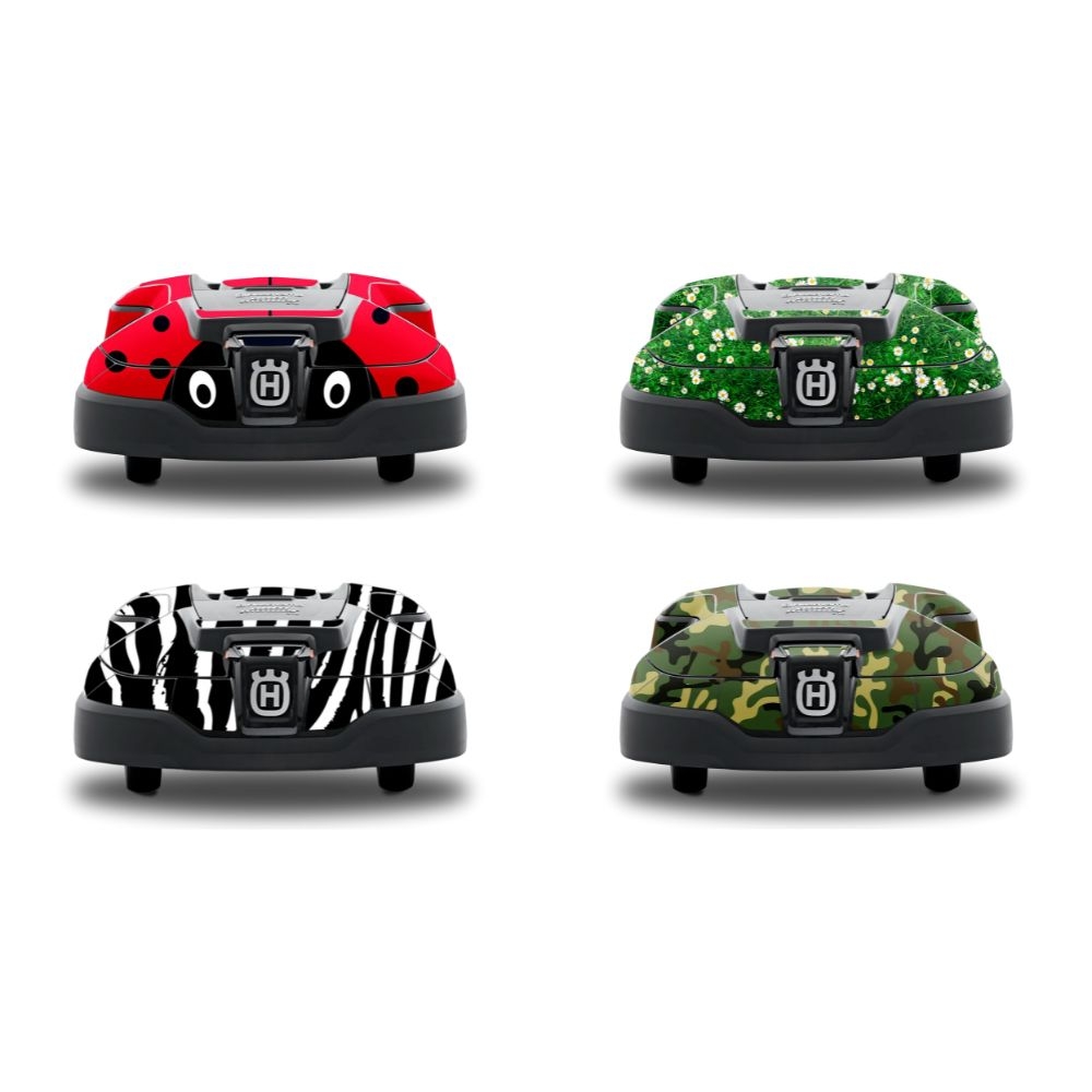 Robotic Lawnmowers Husqvarna Automower Stickers HUSQVARNA Automower Skin Upgrade Your Automower With Ladybug Camo