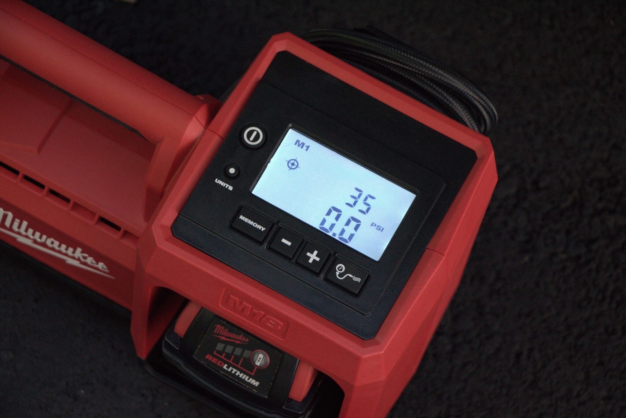 Tool Review Milwaukee M18 Tire Inflator Shop Press