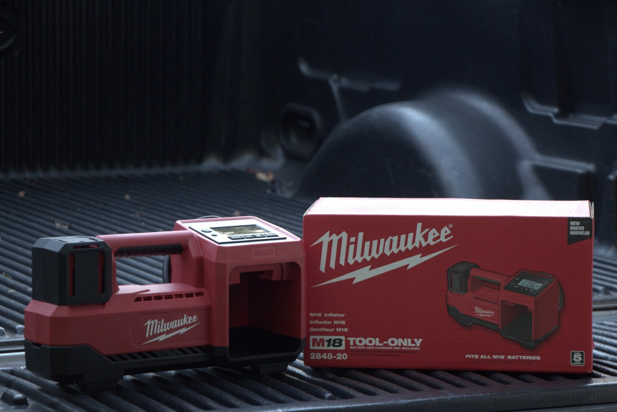Tool Review Milwaukee M18 Tire Inflator Shop Press