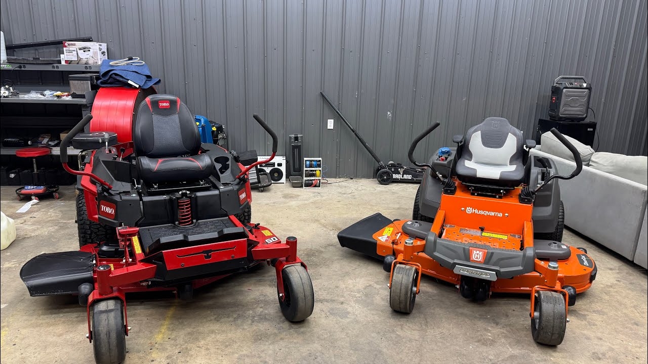 Toro Myride VS Husqvarna Z254F Overview Review Watch Before Buying YouTube