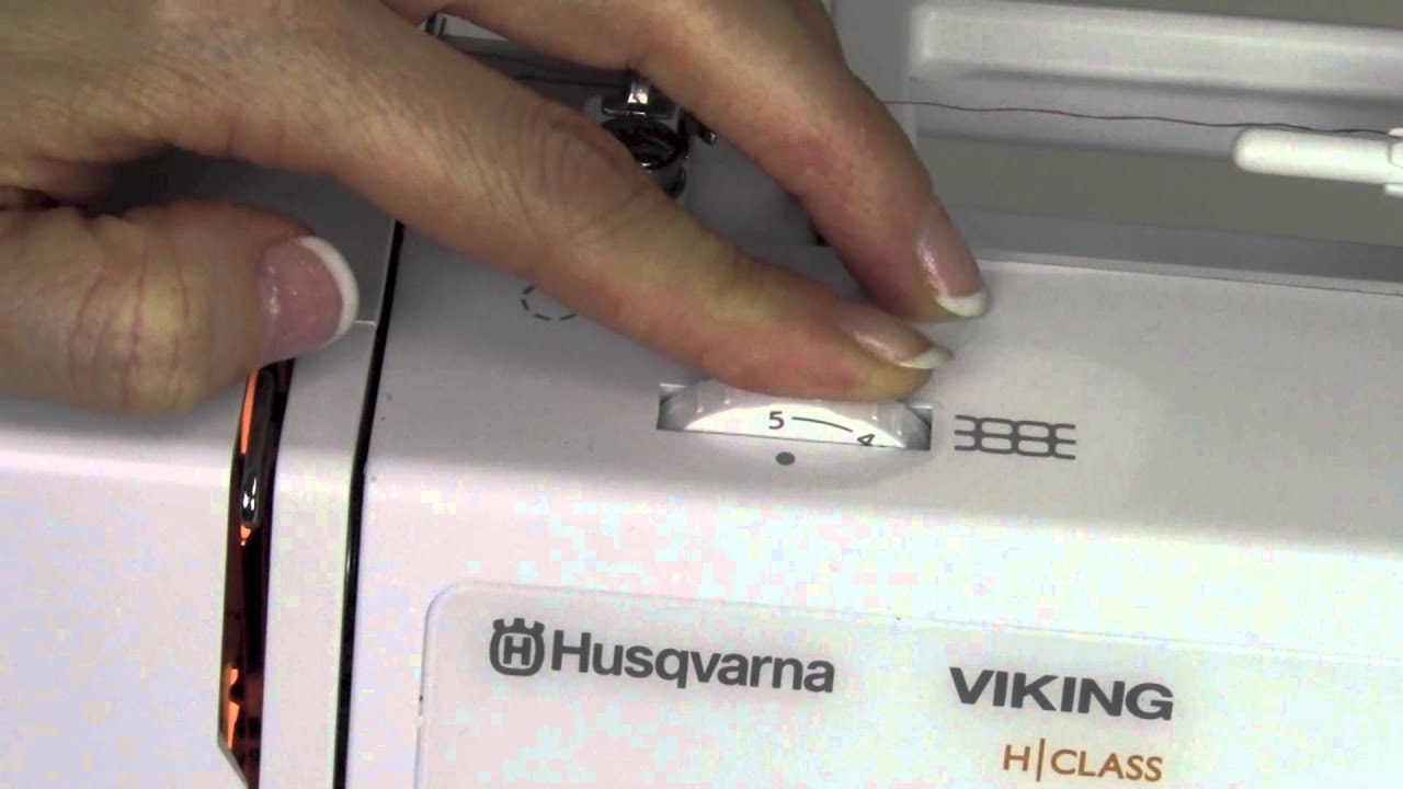 Viking E 10 12 Tension Foot Pressure Adjustment YouTube