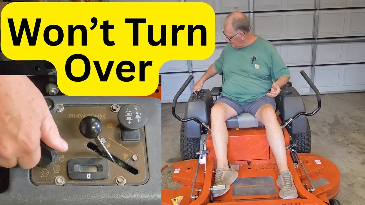Zero Turn Starting Problems Do This First YouTube Zero Turn Starting Problems Do This First YouTube